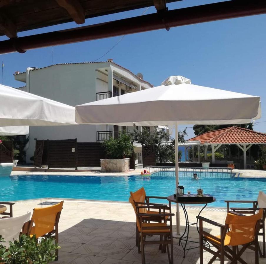 Amalthea Aparthotel Mola Kalyva Ngoại thất bức ảnh